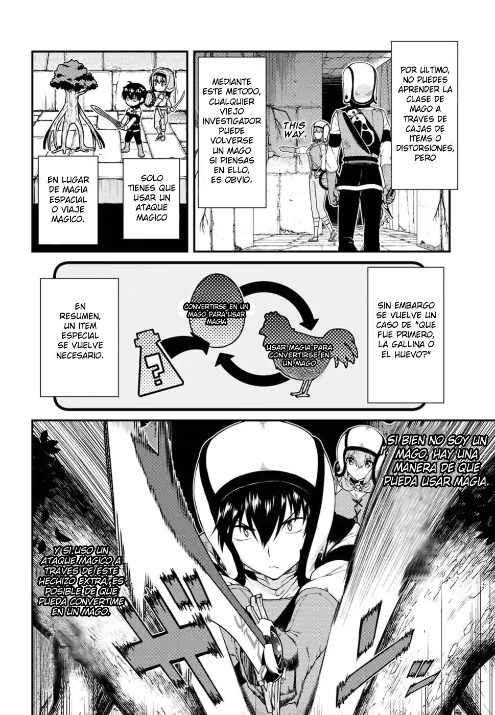 Isekai Meikyuu de Dorei Harem wo Capítulo 7.3 - Página 5 en español