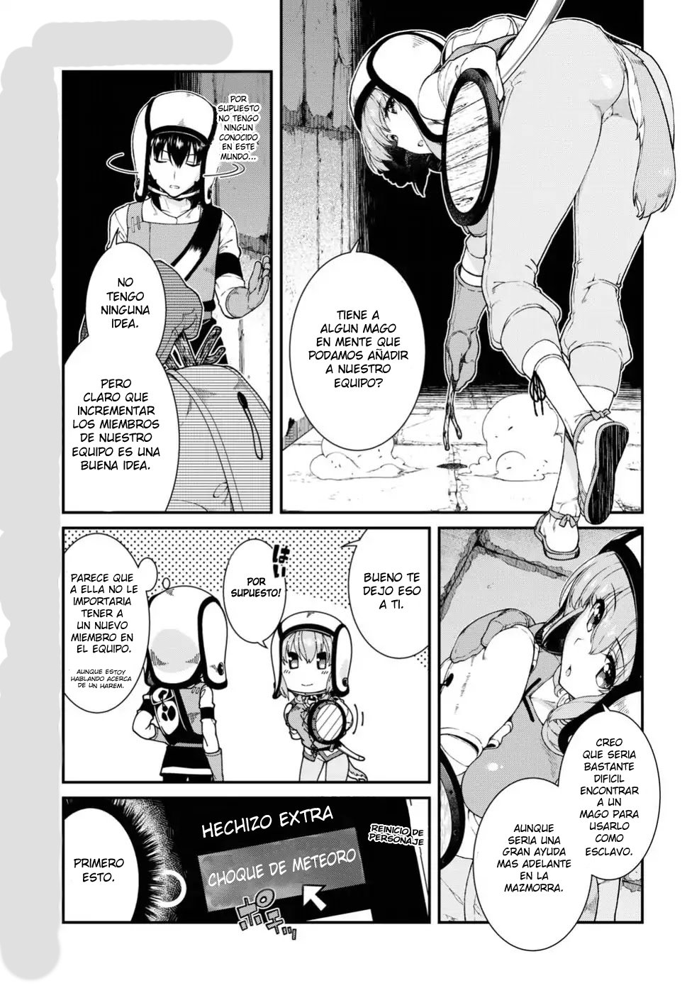 Isekai Meikyuu de Dorei Harem wo Capítulo 7.3 - Página 6 en español