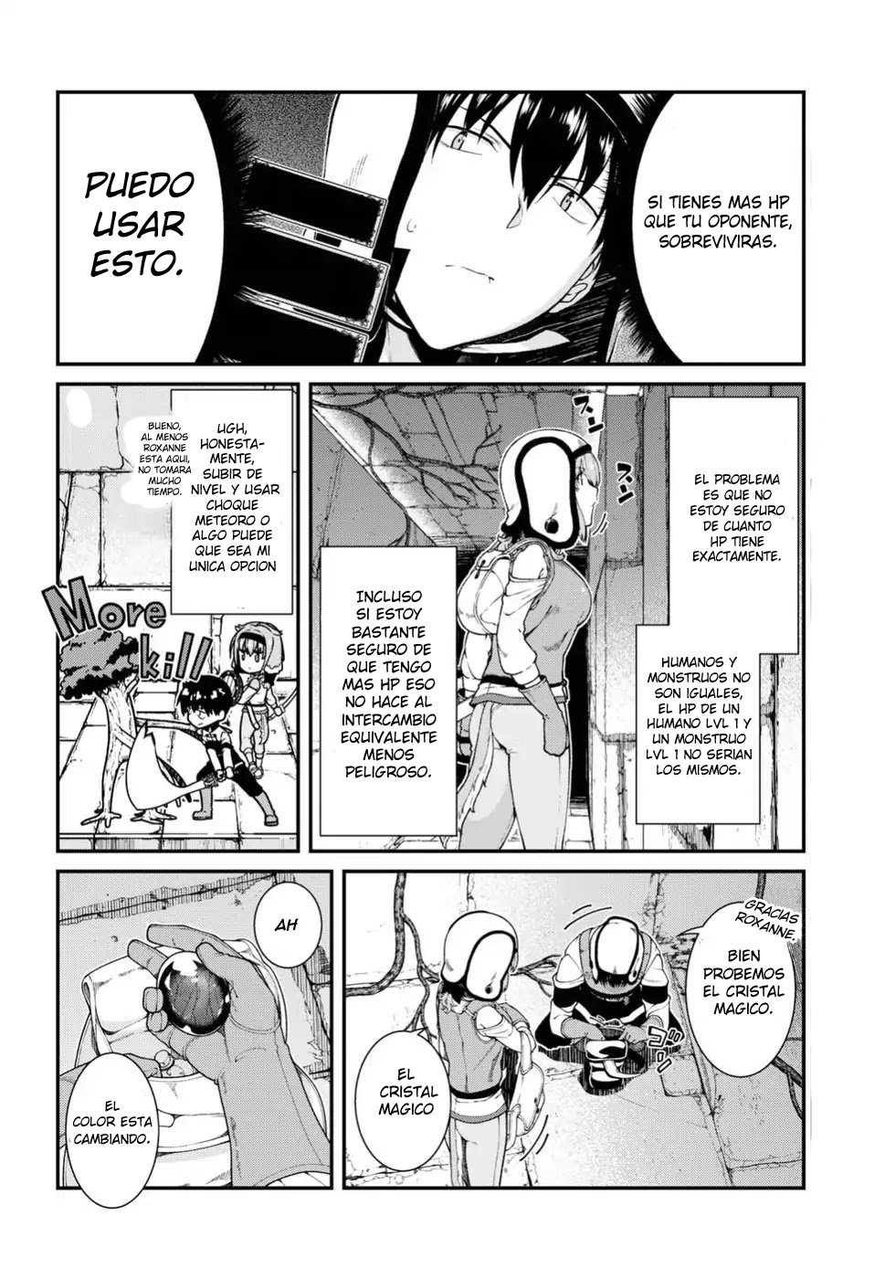 Isekai Meikyuu de Dorei Harem wo Capítulo 7.3 - Página 9 en español