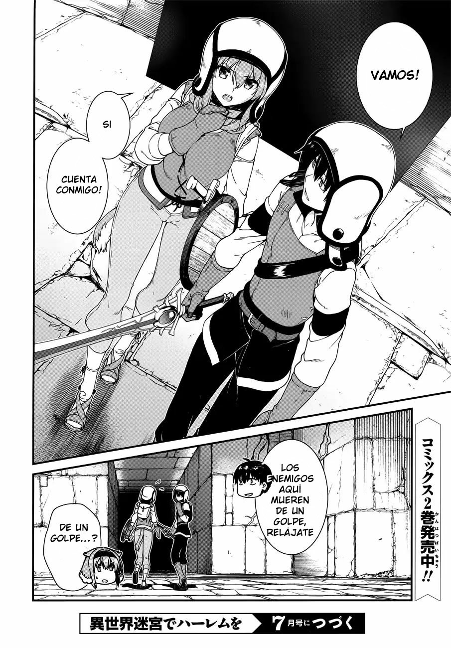 Isekai Meikyuu de Dorei Harem wo Capítulo 7 - Página 23 en español