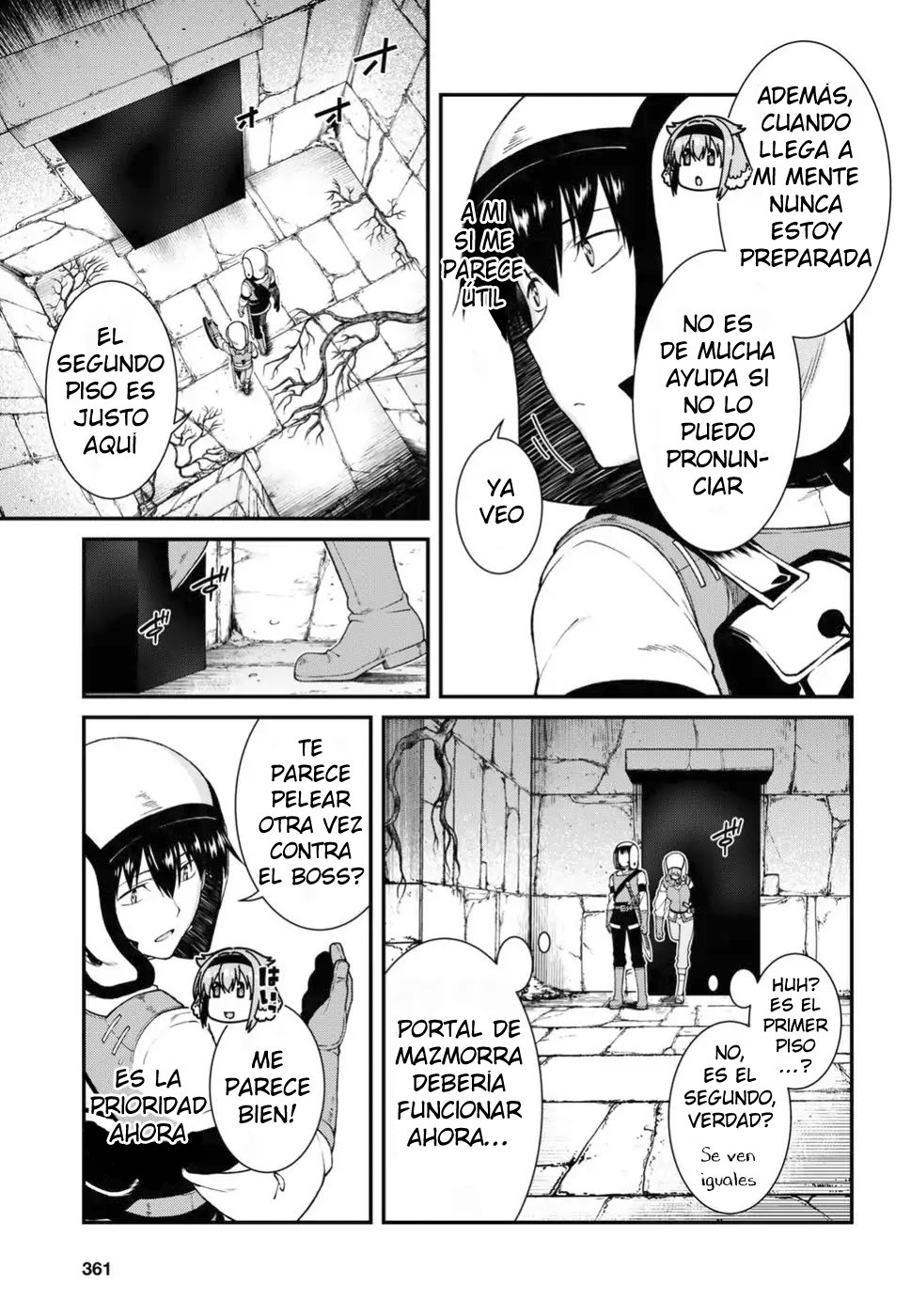 Isekai Meikyuu de Dorei Harem wo Capítulo 8.2 - Página 17 en español