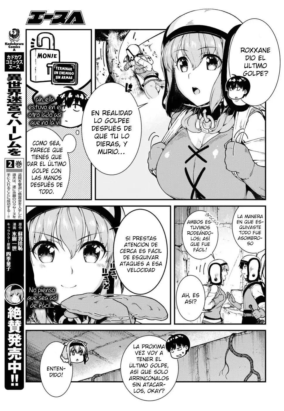 Isekai Meikyuu de Dorei Harem wo Capítulo 8 - Página 8 en español
