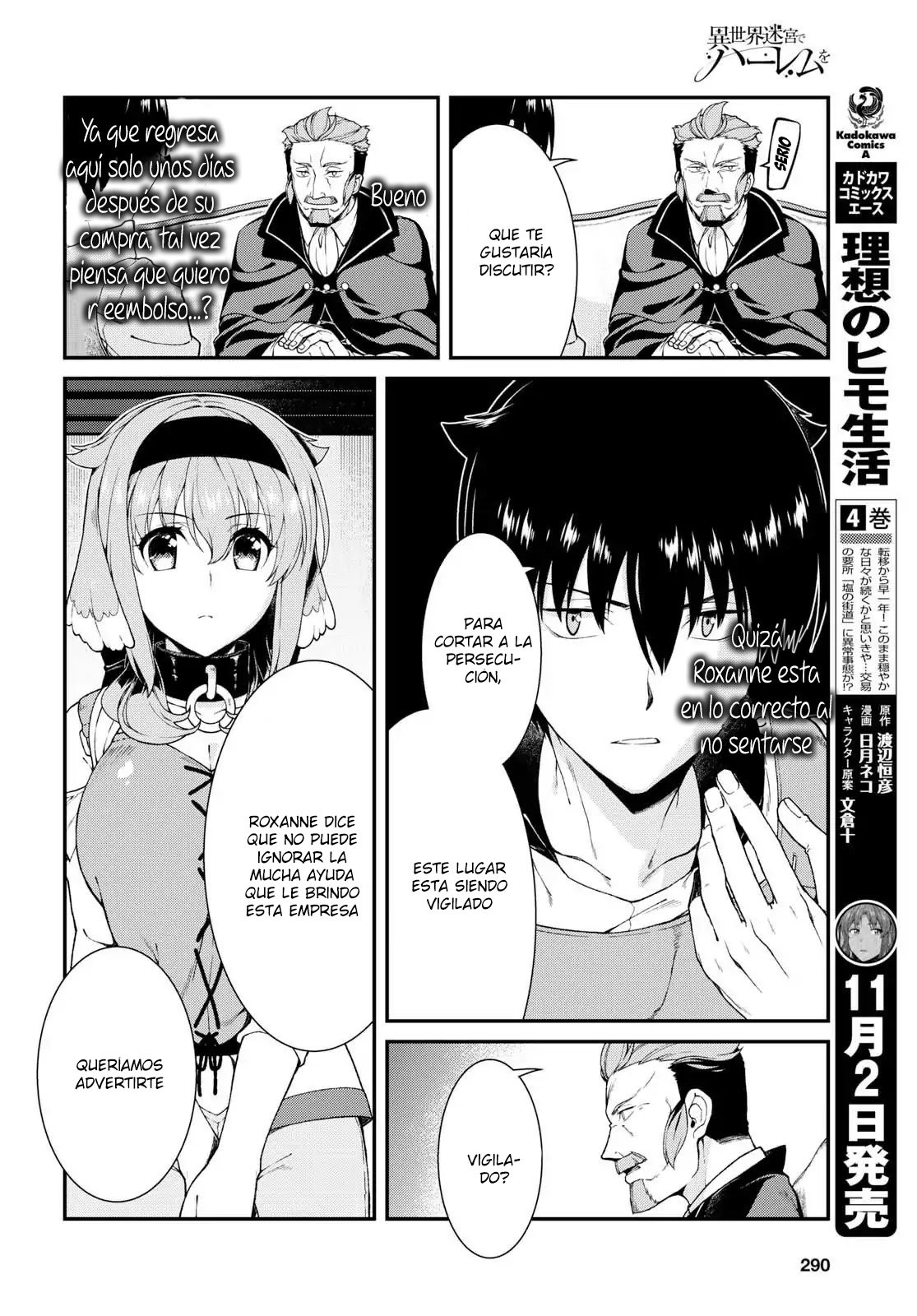 Isekai Meikyuu de Dorei Harem wo Capítulo 9.2 - Página 9 en español