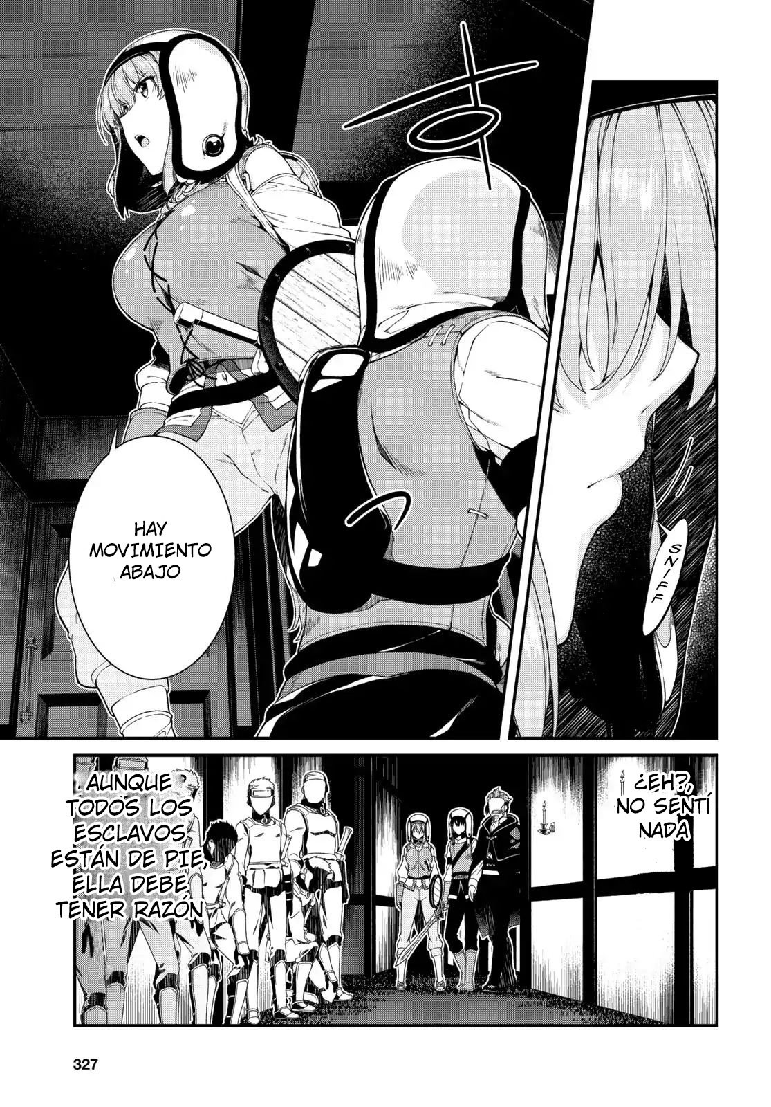 Isekai Meikyuu de Dorei Harem wo Capítulo 9.3 - Página 16 en español
