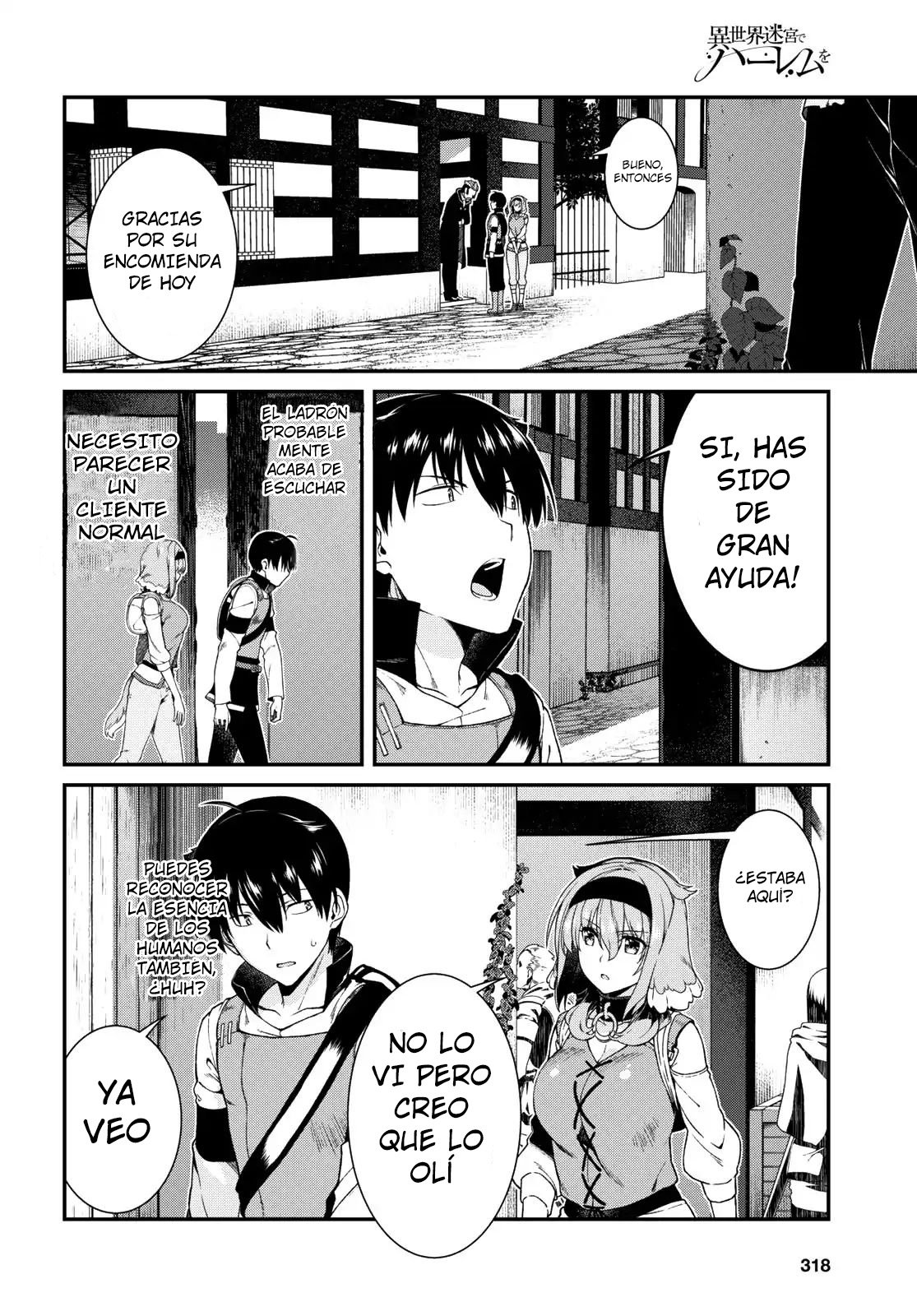 Isekai Meikyuu de Dorei Harem wo Capítulo 9.3 - Página 7 en español