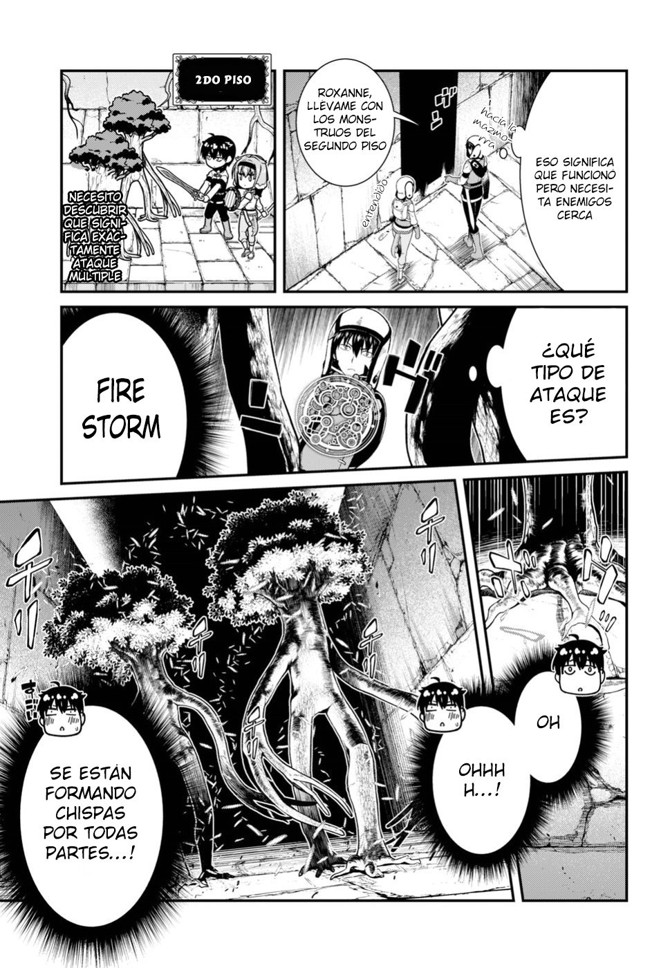 Isekai Meikyuu de Dorei Harem wo Capítulo 9.4 - Página 29 en español