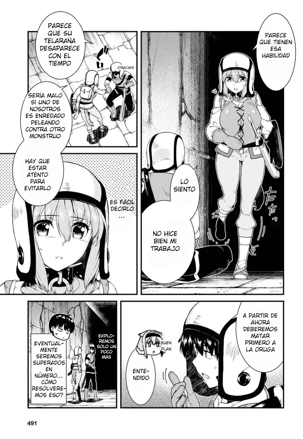 Isekai Meikyuu de Dorei Harem wo Capítulo 9 - Página 17 en español
