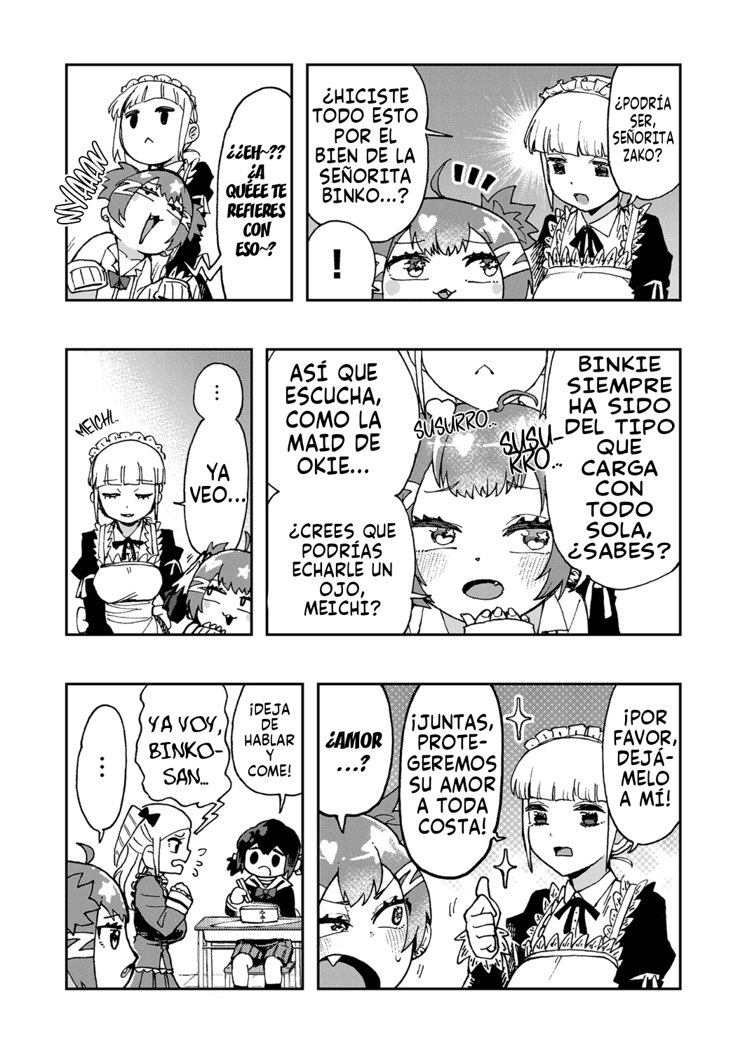 ¡Es mi primera vez! La señorita Okumi se la pasa elogiando a su amiga jodida Capítulo 4 - Página 17 en español