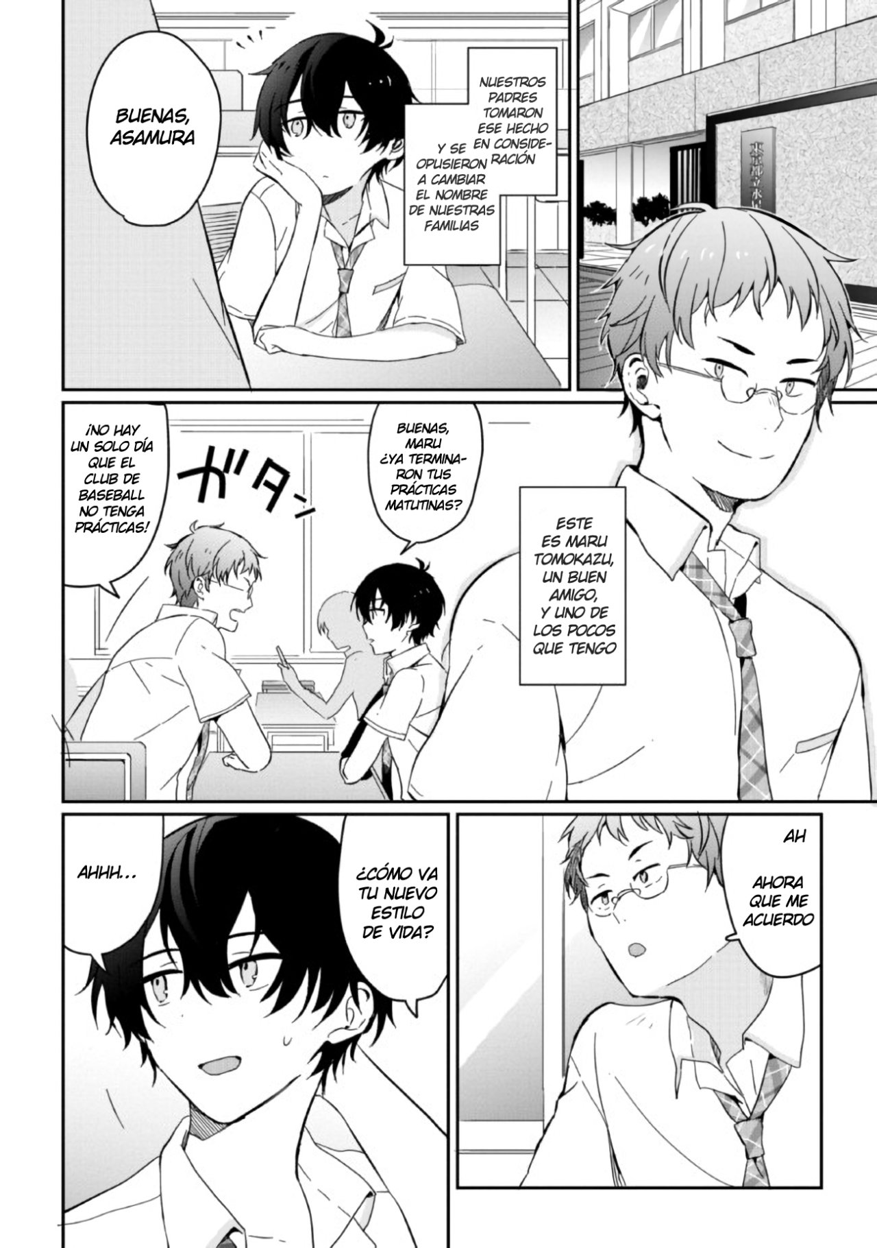 Gimai Seikatsu Capítulo 2 - Página 4 en español