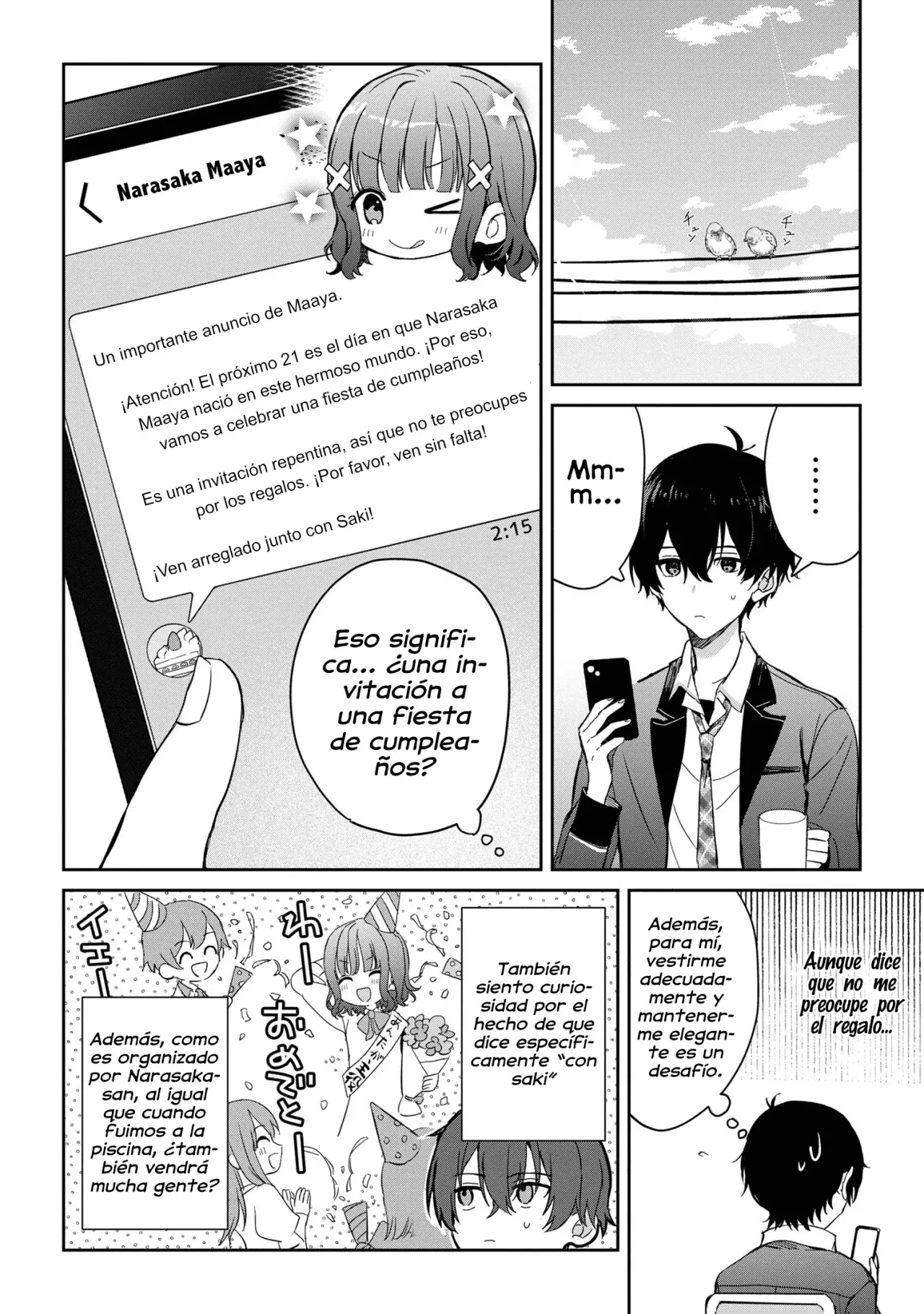 Gimai Seikatsu Capítulo 24.2 - Página 3 en español