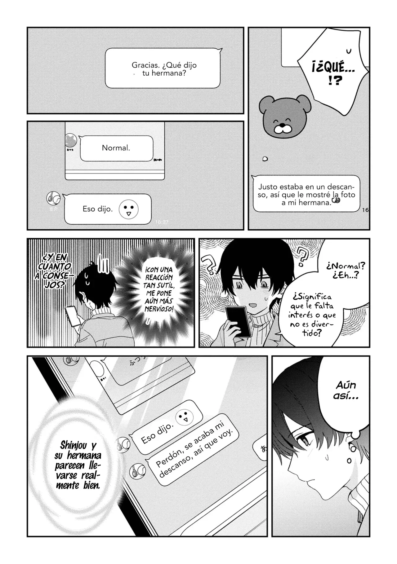 Gimai Seikatsu Capítulo 26.1 - Página 6 en español