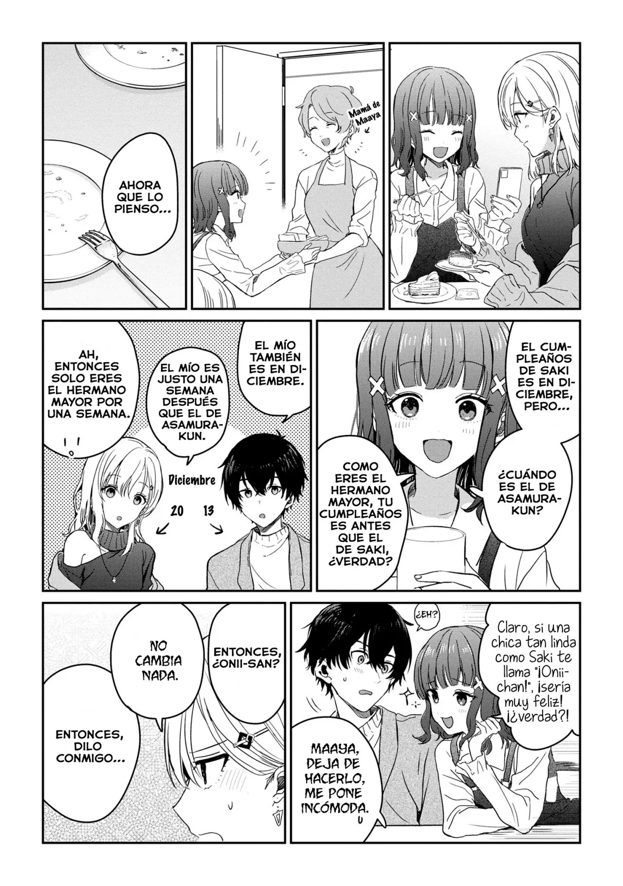 Gimai Seikatsu Capítulo 27.1 - Página 12 en español