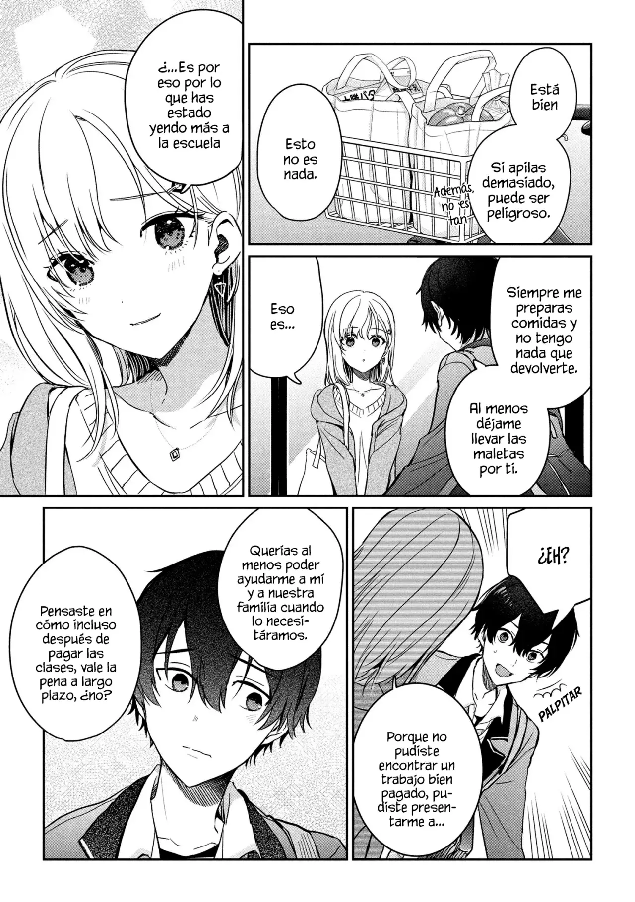 Gimai Seikatsu Capítulo 28.2 - Página 15 en español