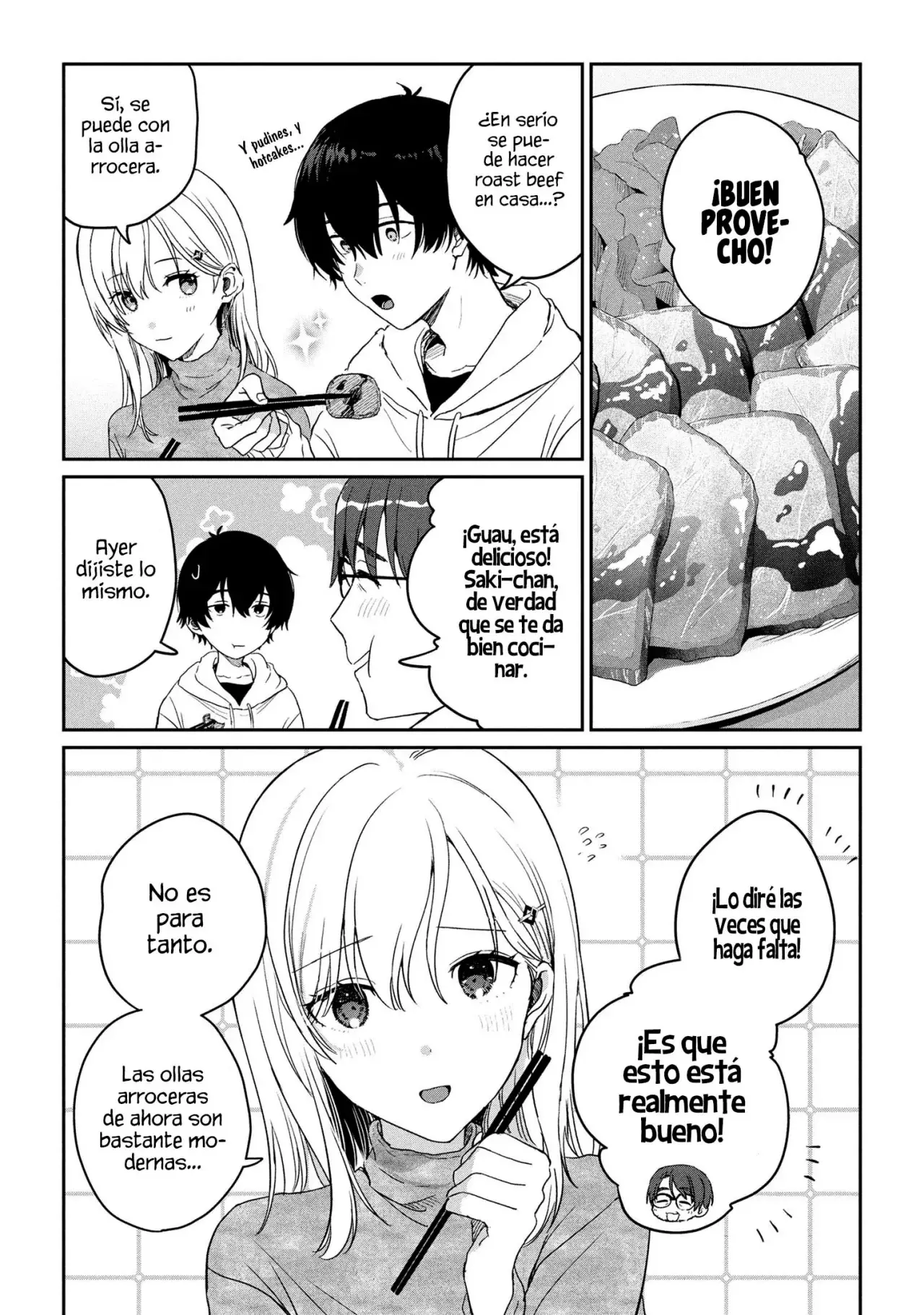 Gimai Seikatsu Capítulo 31.2 - Página 4 en español