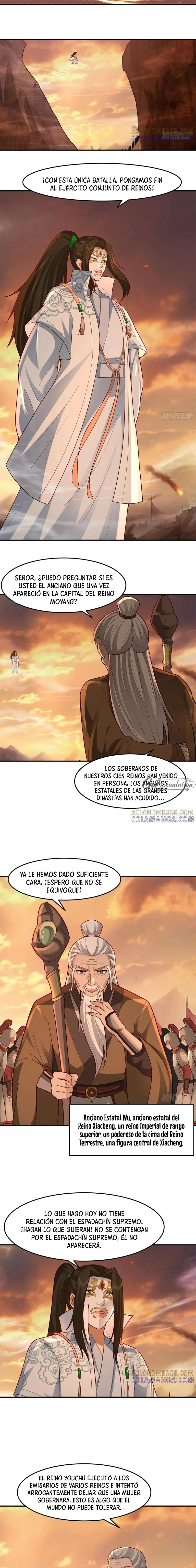 El Despertar de la Espada · Viento y Nubes Capítulo 83 - Página 3 en español