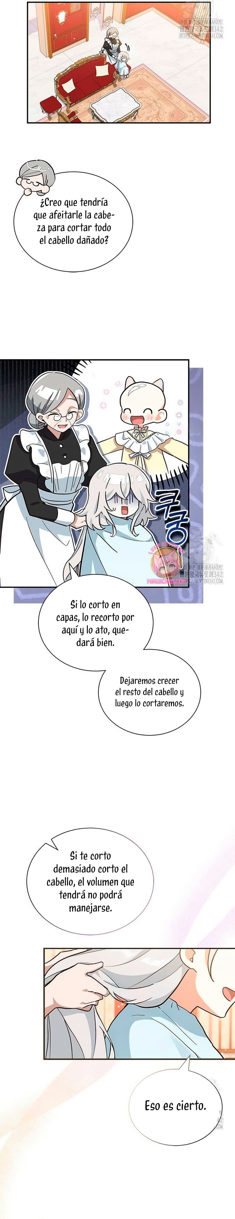 Es un gato, ¿pero fue adoptada por una familia de lobos? Capítulo 10 - Página 7 en español