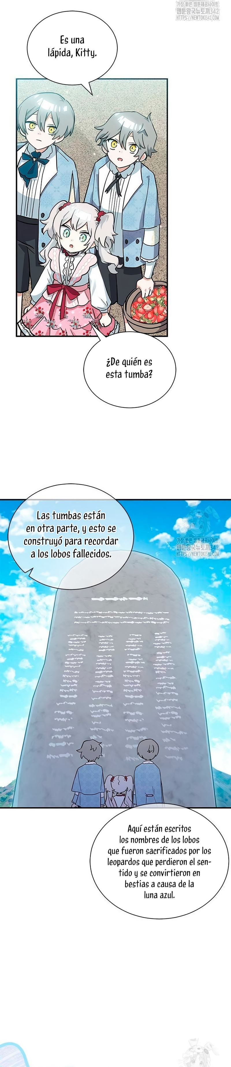 Es un gato, ¿pero fue adoptada por una familia de lobos? Capítulo 11 - Página 14 en español