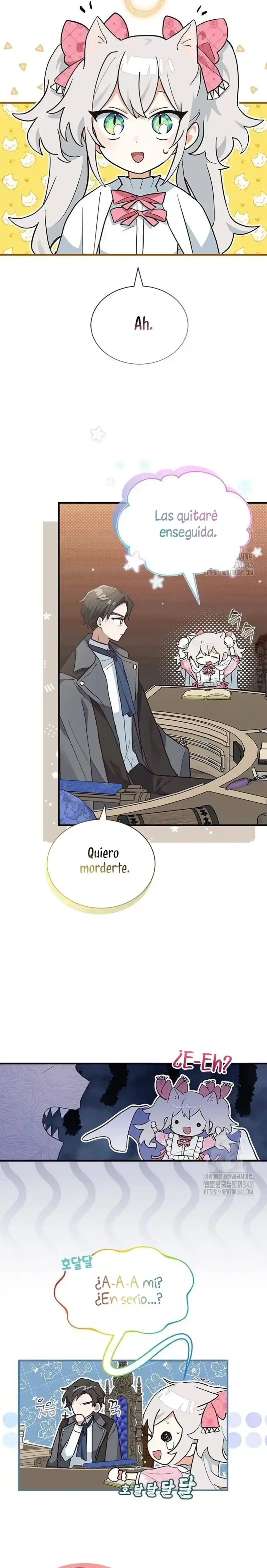 Es un gato, ¿pero fue adoptada por una familia de lobos? Capítulo 14 - Página 14 en español