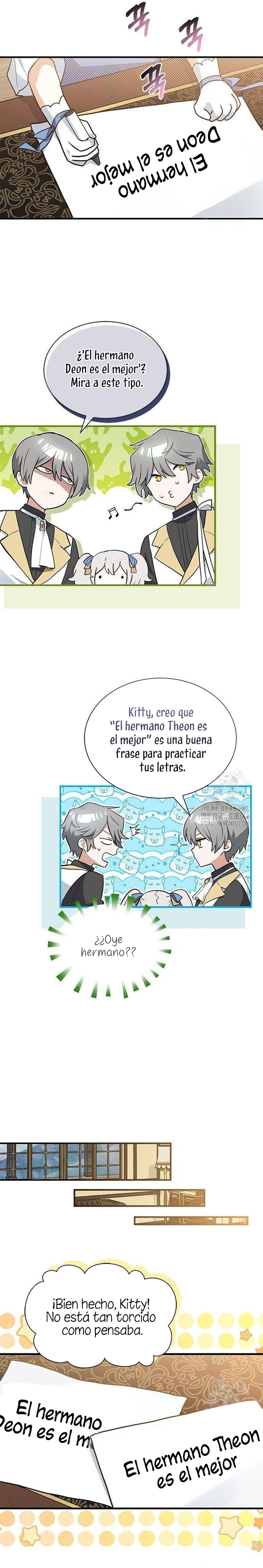 Es un gato, ¿pero fue adoptada por una familia de lobos? Capítulo 15 - Página 11 en español