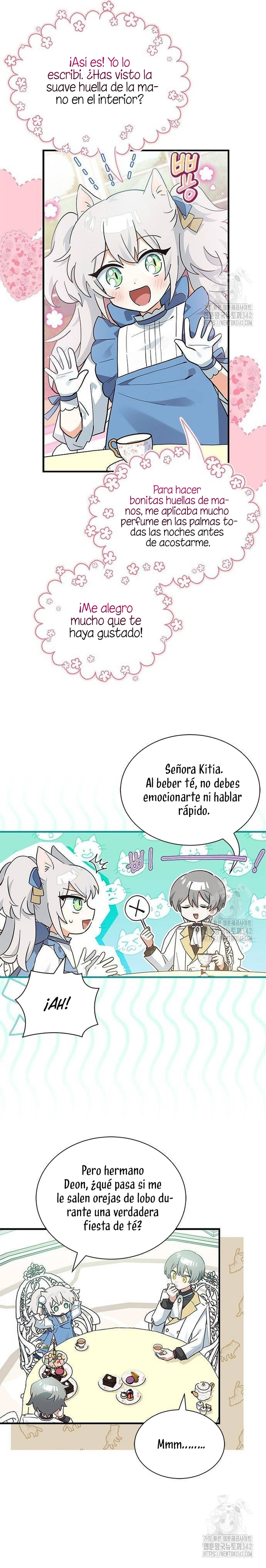 Es un gato, ¿pero fue adoptada por una familia de lobos? Capítulo 15 - Página 20 en español