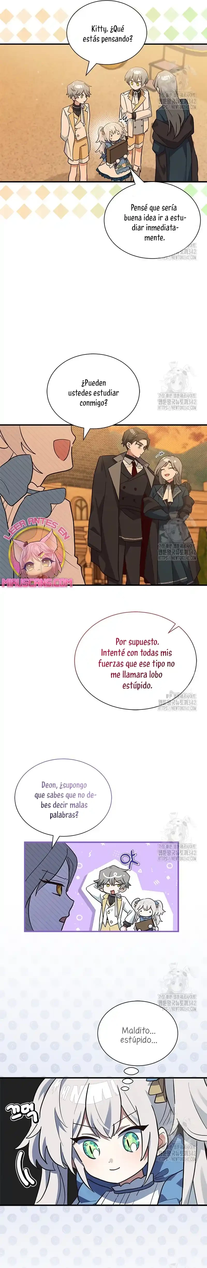 Es un gato, ¿pero fue adoptada por una familia de lobos? Capítulo 16 - Página 20 en español