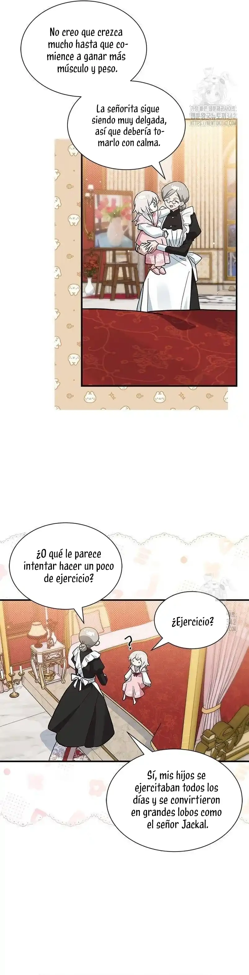 Es un gato, ¿pero fue adoptada por una familia de lobos? Capítulo 19 - Página 19 en español