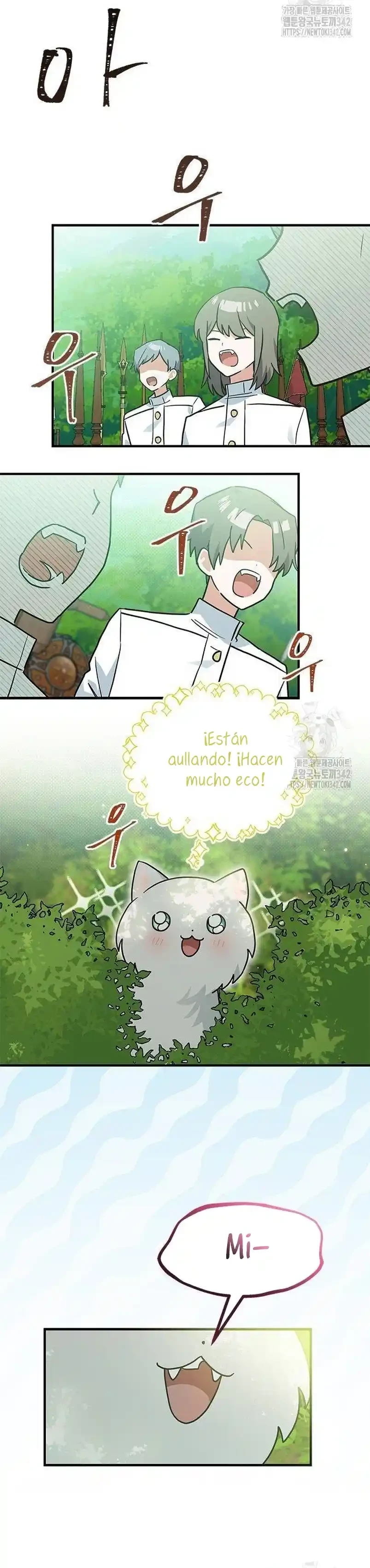 Es un gato, ¿pero fue adoptada por una familia de lobos? Capítulo 19 - Página 27 en español