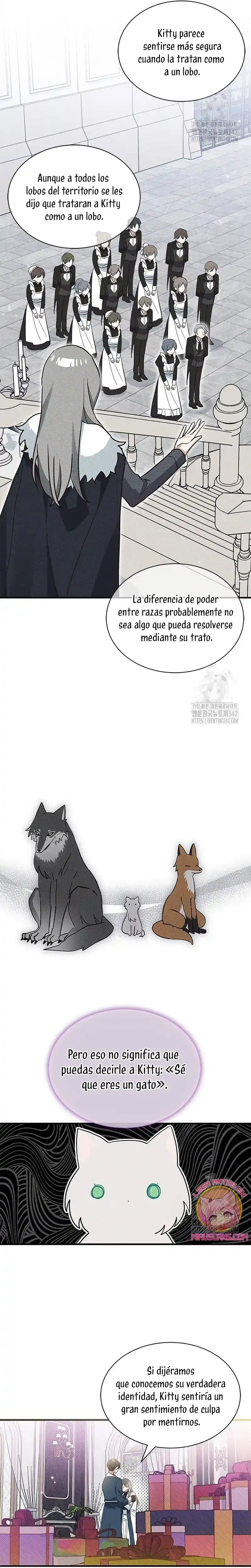 Es un gato, ¿pero fue adoptada por una familia de lobos? Capítulo 20 - Página 15 en español