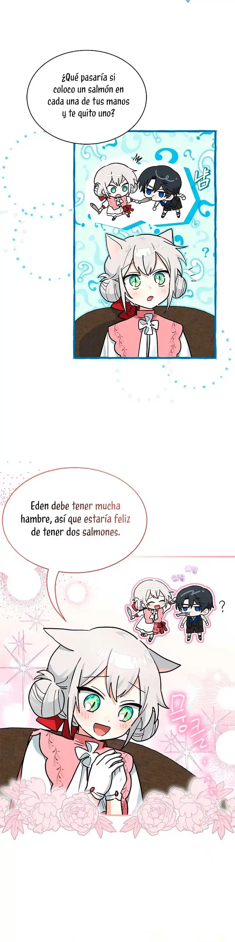 Es un gato, ¿pero fue adoptada por una familia de lobos? Capítulo 22 - Página 22 en español