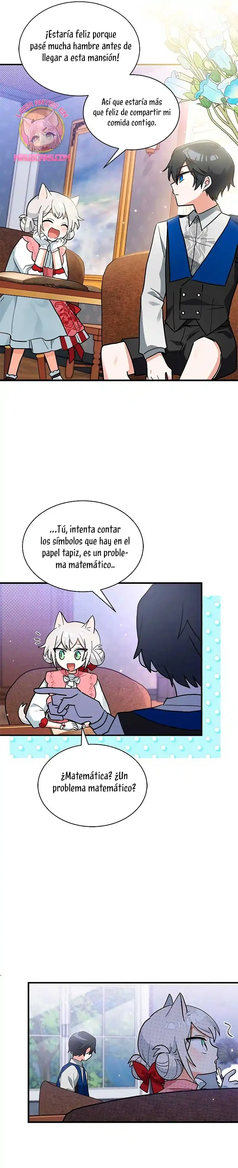 Es un gato, ¿pero fue adoptada por una familia de lobos? Capítulo 22 - Página 23 en español