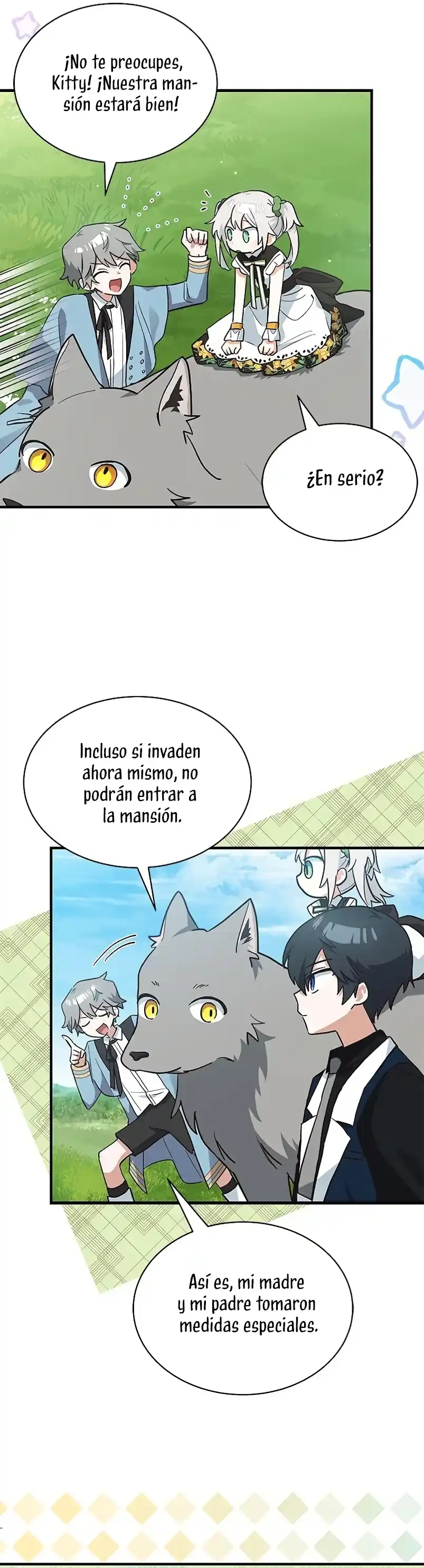 Es un gato, ¿pero fue adoptada por una familia de lobos? Capítulo 24 - Página 13 en español
