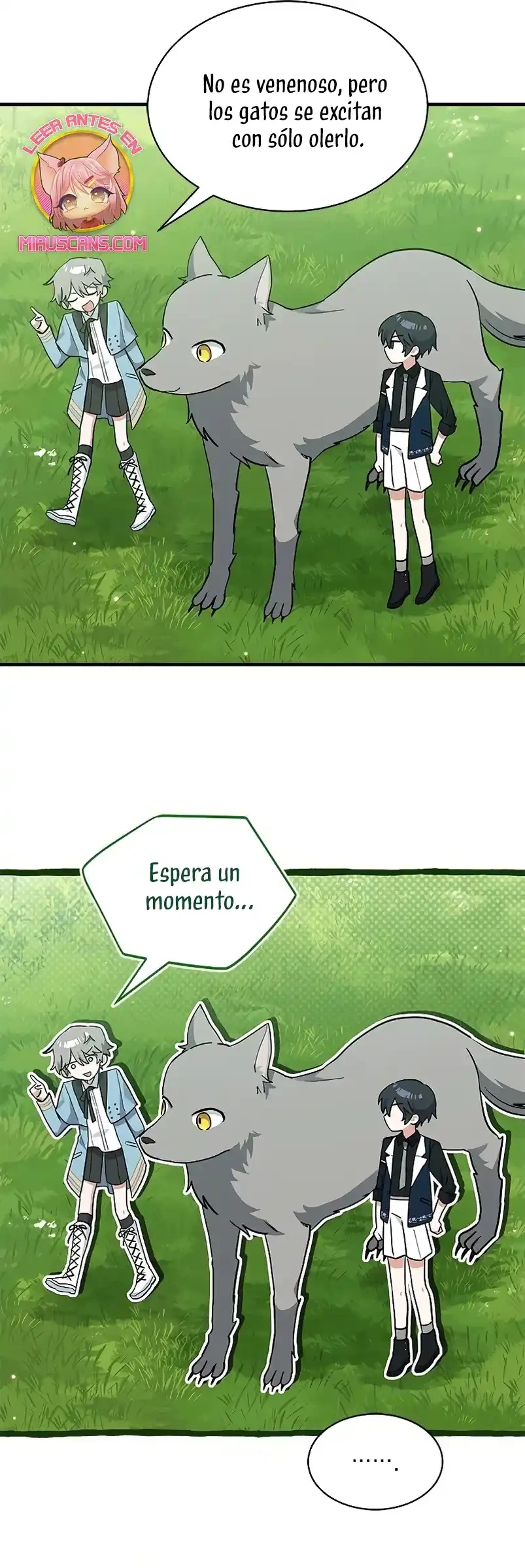 Es un gato, ¿pero fue adoptada por una familia de lobos? Capítulo 24 - Página 15 en español