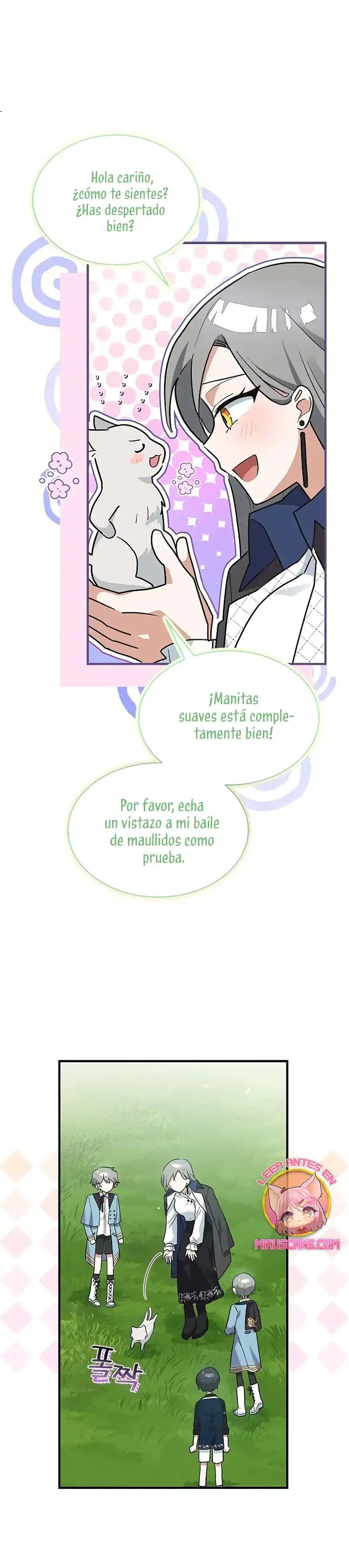 Es un gato, ¿pero fue adoptada por una familia de lobos? Capítulo 24 - Página 31 en español