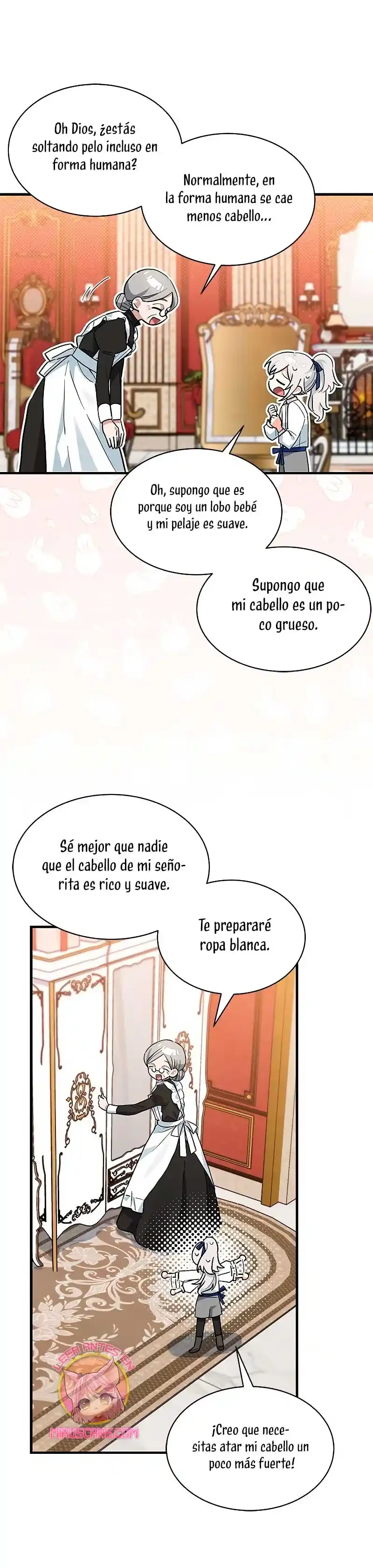 Es un gato, ¿pero fue adoptada por una familia de lobos? Capítulo 26 - Página 17 en español
