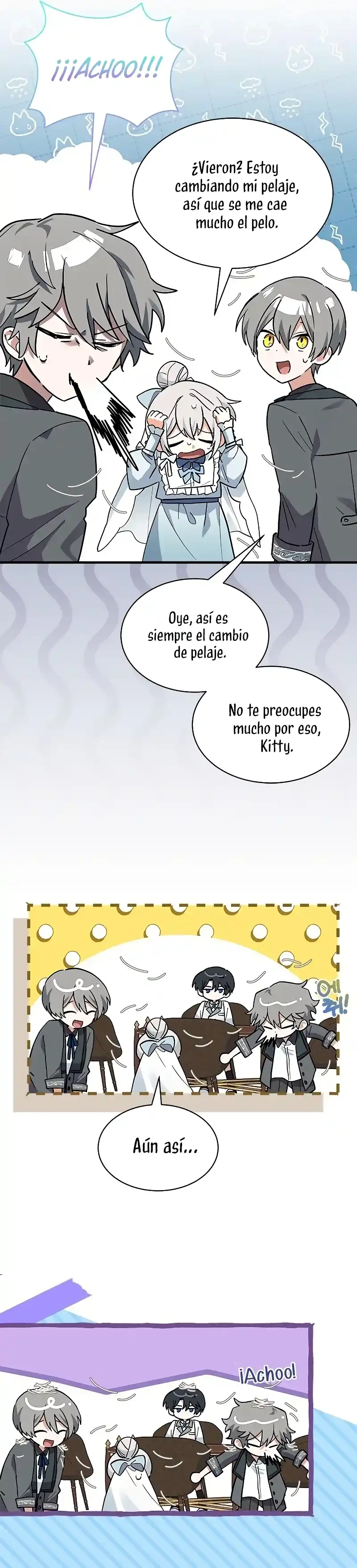 Es un gato, ¿pero fue adoptada por una familia de lobos? Capítulo 27 - Página 5 en español