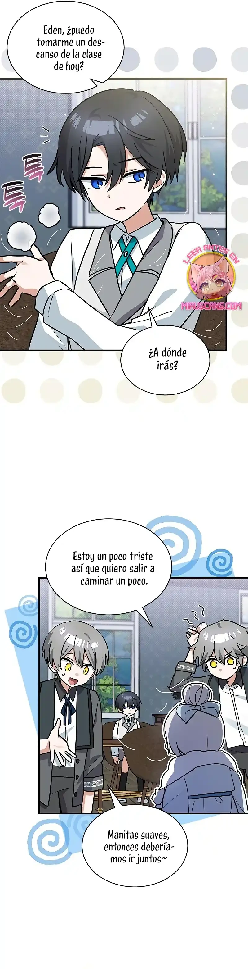 Es un gato, ¿pero fue adoptada por una familia de lobos? Capítulo 27 - Página 7 en español