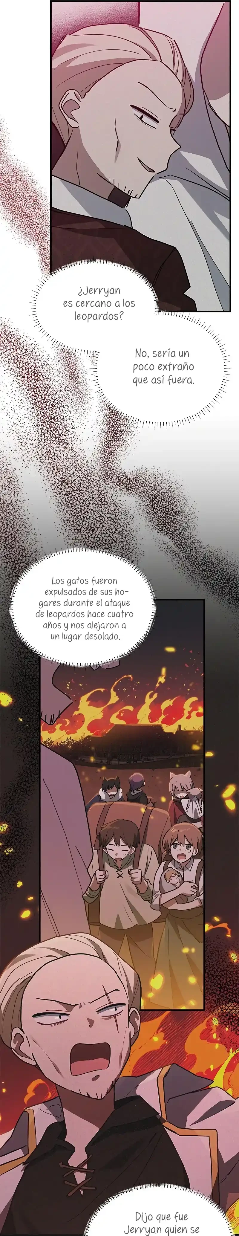 Es un gato, ¿pero fue adoptada por una familia de lobos? Capítulo 28 - Página 26 en español