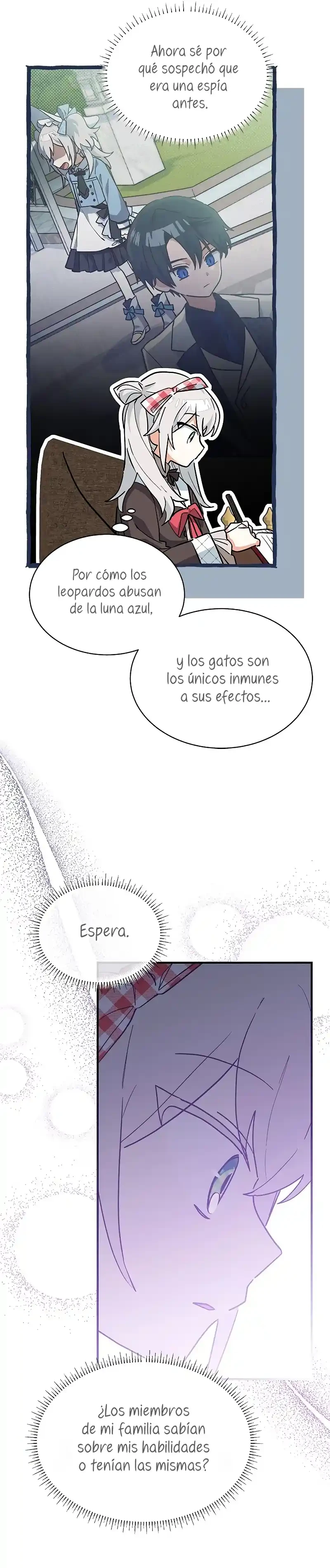 Es un gato, ¿pero fue adoptada por una familia de lobos? Capítulo 28 - Página 34 en español