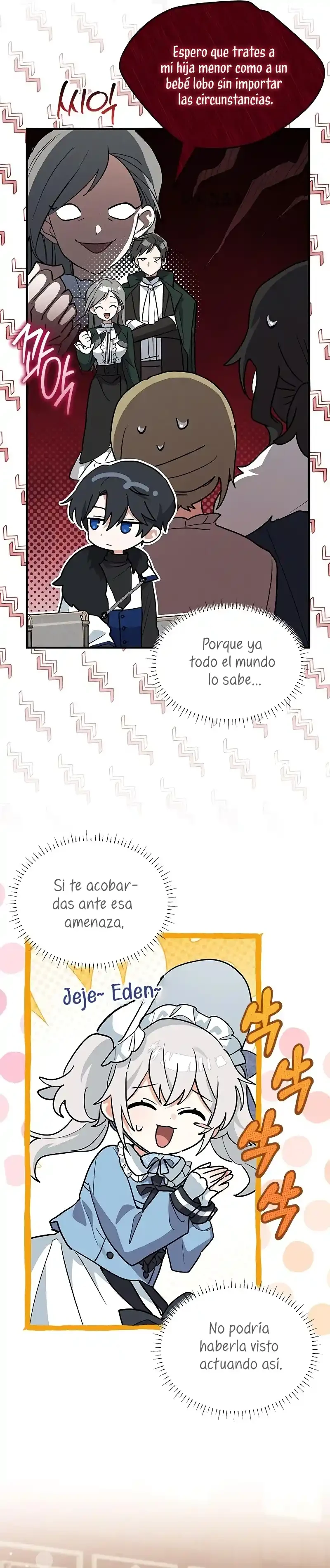 Es un gato, ¿pero fue adoptada por una familia de lobos? Capítulo 29 - Página 12 en español