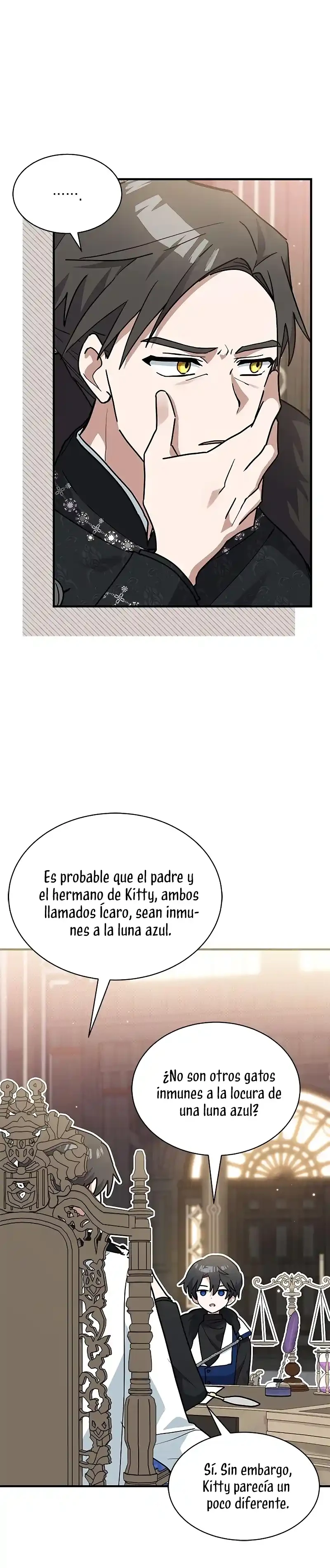 Es un gato, ¿pero fue adoptada por una familia de lobos? Capítulo 29 - Página 15 en español