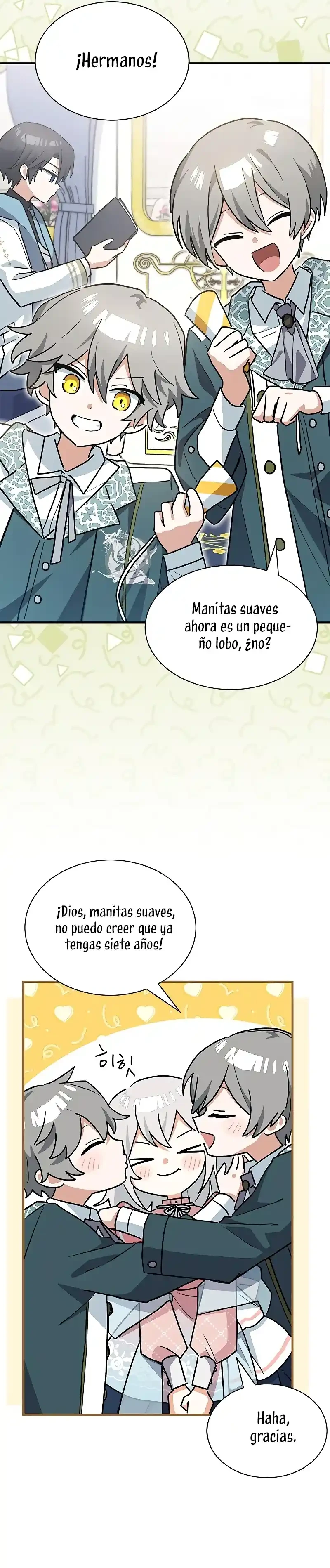 Es un gato, ¿pero fue adoptada por una familia de lobos? Capítulo 30 - Página 29 en español