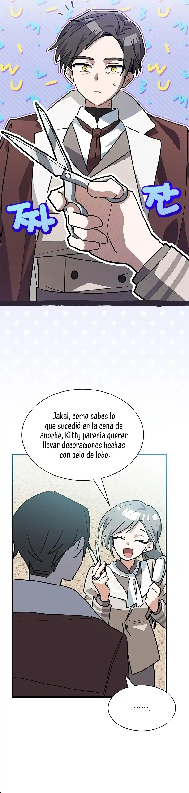 Es un gato, ¿pero fue adoptada por una familia de lobos? Capítulo 30 - Página 35 en español