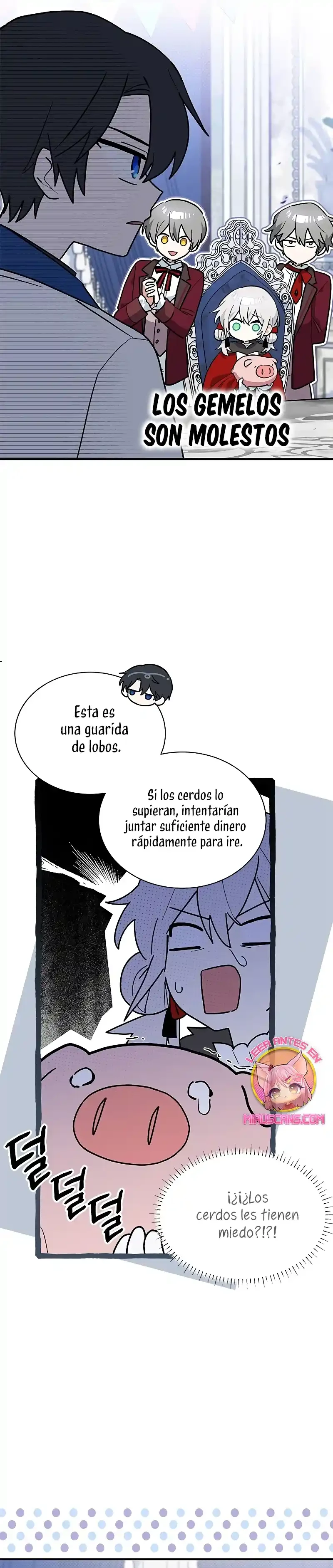 Es un gato, ¿pero fue adoptada por una familia de lobos? Capítulo 33 - Página 30 en español