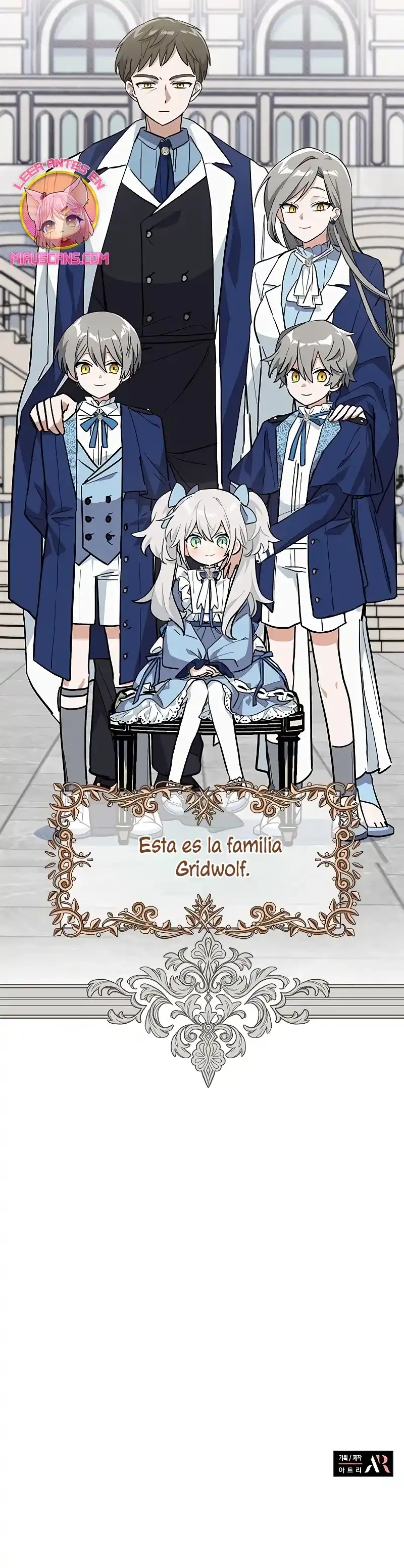 Es un gato, ¿pero fue adoptada por una familia de lobos? Capítulo 33 - Página 40 en español