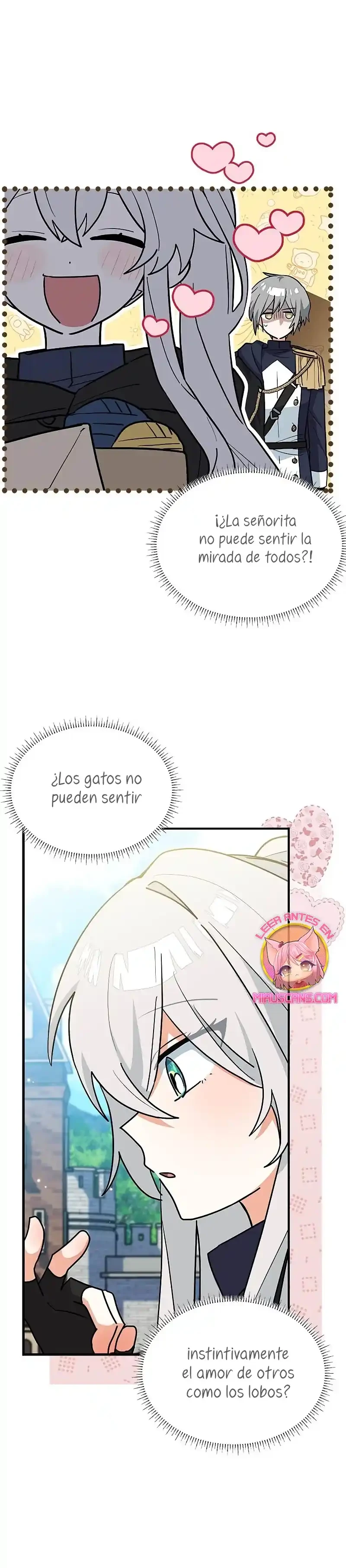 Es un gato, ¿pero fue adoptada por una familia de lobos? Capítulo 37 - Página 22 en español