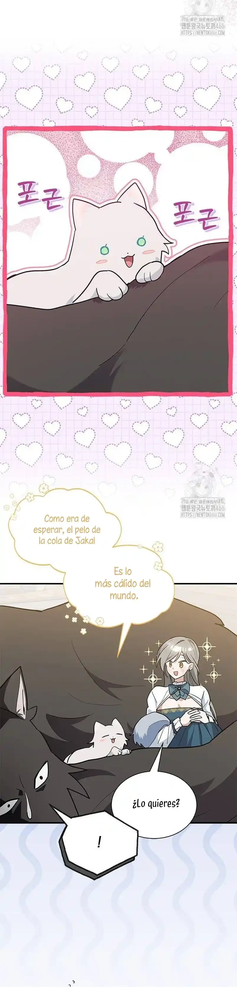Es un gato, ¿pero fue adoptada por una familia de lobos? Capítulo 42 - Página 18 en español