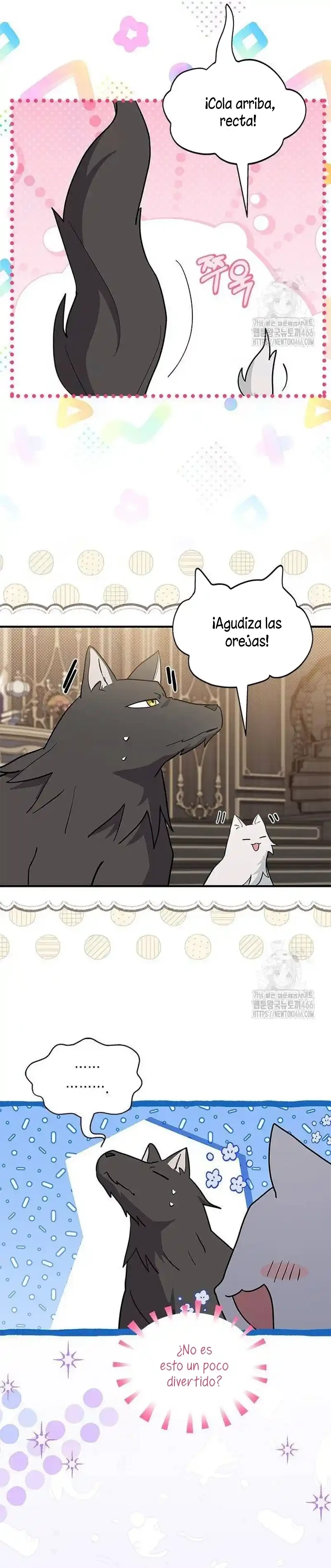 Es un gato, ¿pero fue adoptada por una familia de lobos? Capítulo 42 - Página 21 en español