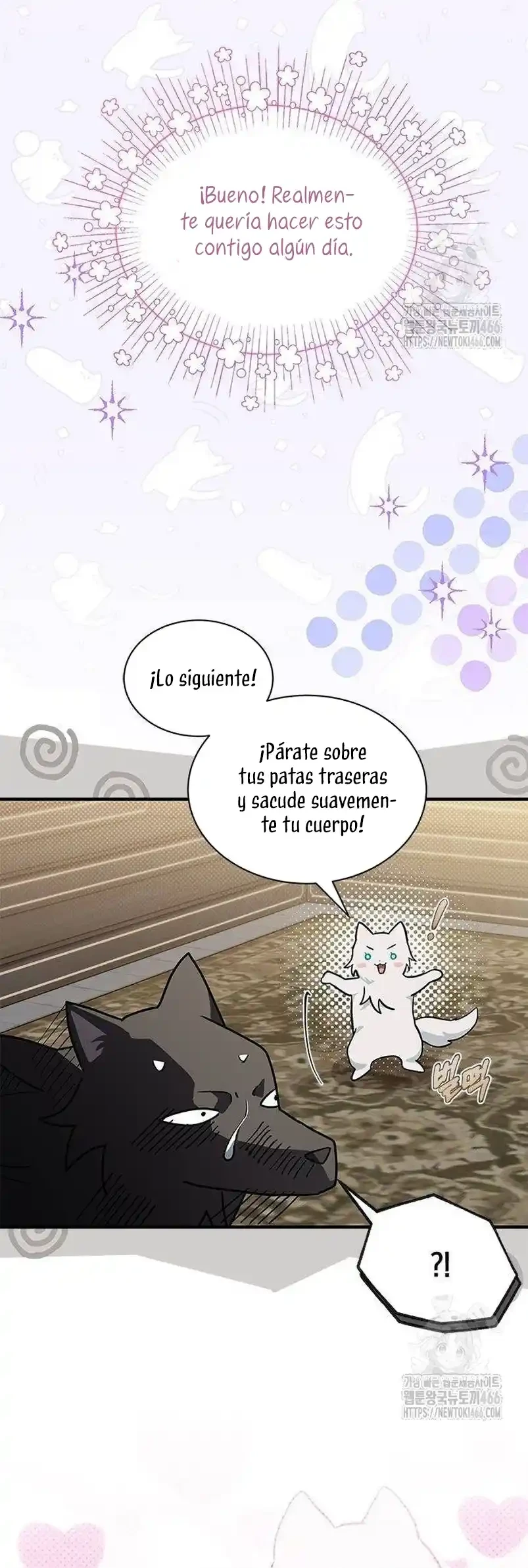 Es un gato, ¿pero fue adoptada por una familia de lobos? Capítulo 42 - Página 22 en español