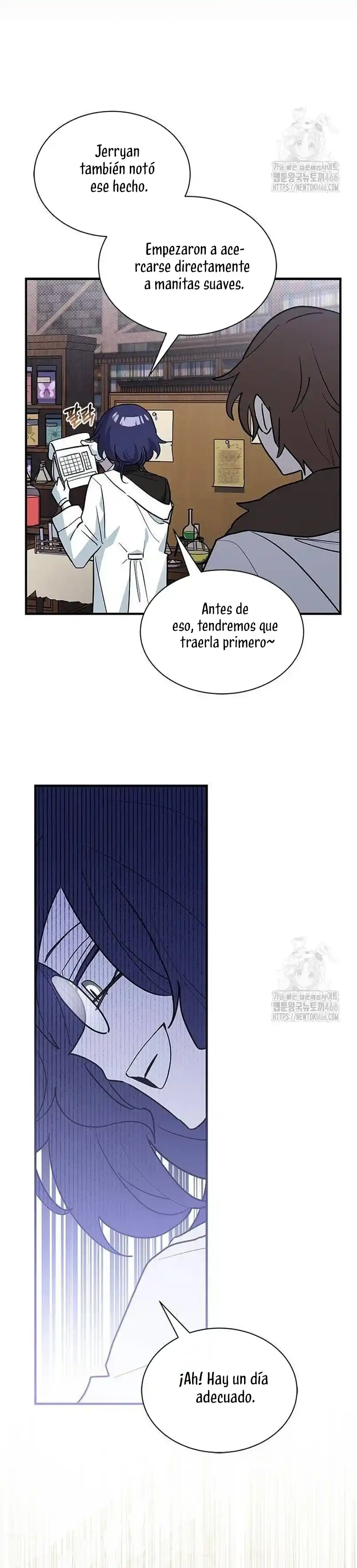 Es un gato, ¿pero fue adoptada por una familia de lobos? Capítulo 42 - Página 36 en español