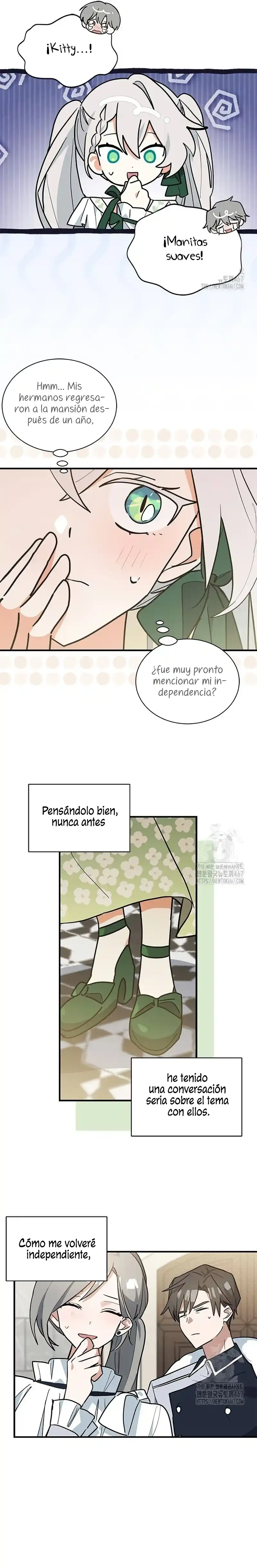 Es un gato, ¿pero fue adoptada por una familia de lobos? Capítulo 48 - Página 20 en español